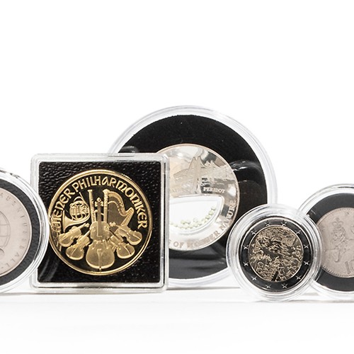 Coin capsules and coin holders