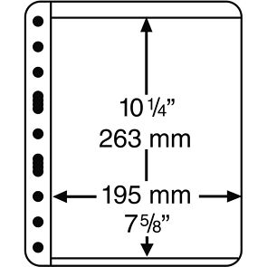 Plastic pockets VARIO PLUS - extra strong film