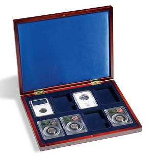 VOLTERRA UNO DE LUXE Display Coin Case for Certified Coin Slabs