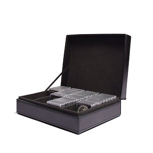 PRESIDIO Coin Case for Coin Flips or QUADRUM