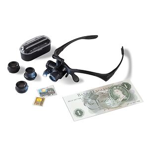 Magnifying Glasses with LED Light, up to 25x magnification