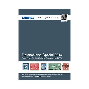 MICHEL Stamp Catalog Germany Specialized 2019, Vol. 2 (from Mai 1945)