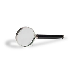 Magnifying Glass with Wood Handle, 3x magnification