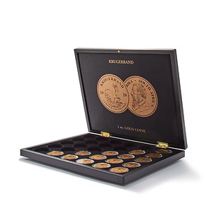 Display Coin Case for 30 Krugerrand 1 oz. Gold Coins in Capsules
