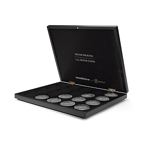 VOLTERRA UNO Presentation Case for 20 Silver Phoenix Silver Coins in Capsules