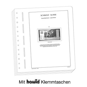 Lighthouse supplement with stamp mounts Switzerland Crypto-mounts 2024