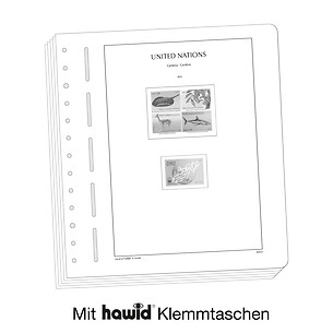 Lighthouse supplement with stamp mounts UNO Geneva 2024