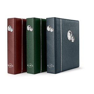 NUMIS Coin Albums with 5 Coin Sheets and Interleaves