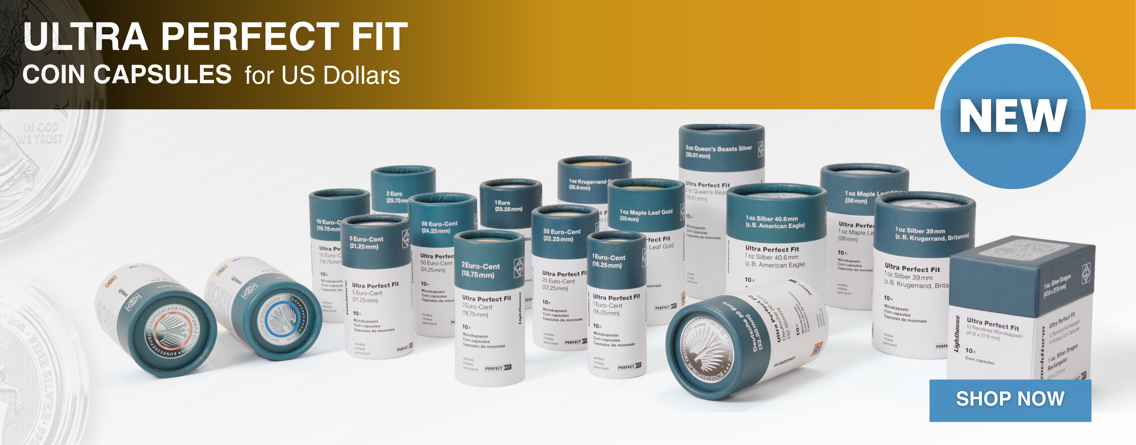 ULTRA Perfect Fit Coin Capsules