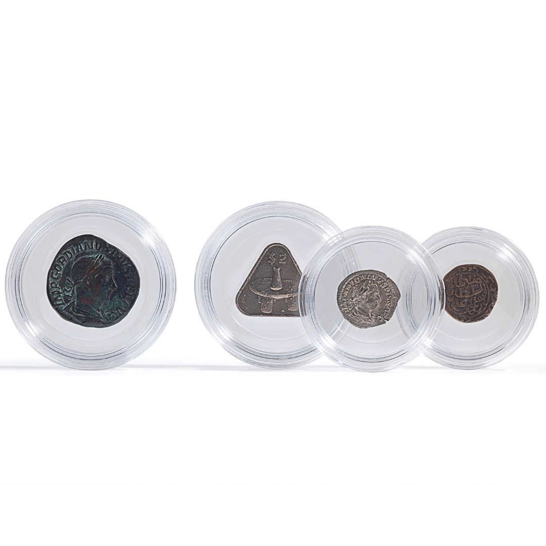 MAGIC coin capsules for ancient or irregularly shaped coins
