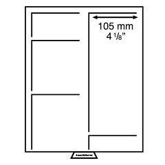 fixed center partition, 6 movable side partitions