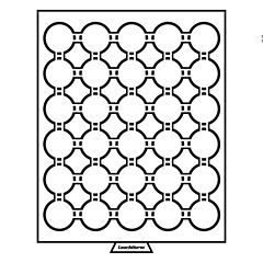 33 mm Ø 30 spaces