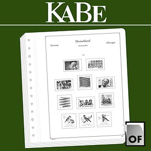 KABE OF-Illustrated album pages Old Germany without Bavaria+W³rtemberg 1849-1872