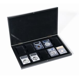 VOLTERRA Presentation Case for 10 Certified Coin Holders