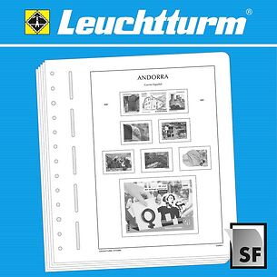 LIGHTHOUSE SF Illustrated album pages Andorra Spanish