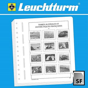 LIGHTHOUSE SF Illustrated album pages French Antarctica (T.A.A.F.)