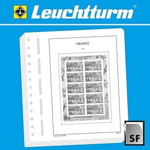LIGHTHOUSE SF Illustrated album pages France, miniature sheets
