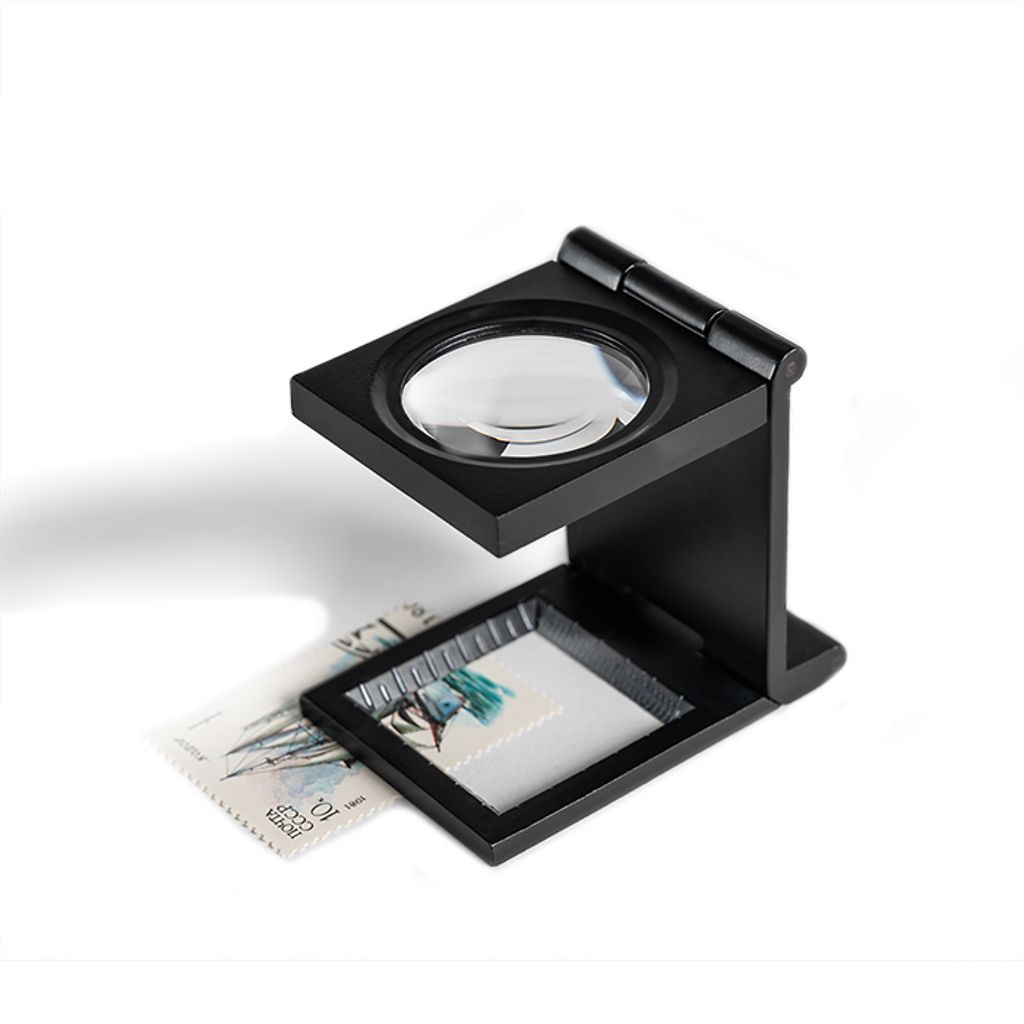 5X 4X 10x Magnifying Loupe Folding Pocket Magnifier 2pc