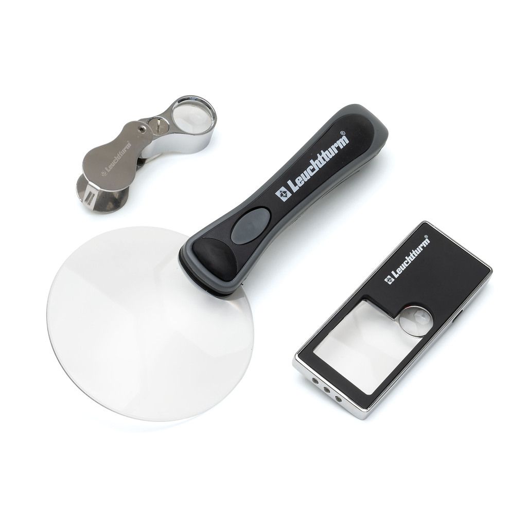 Magnifiers Set, 2.5-10x magnification