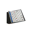 Storage Sheet for 2x2 Coin Holders, 8.5in x 11in, Blue Strip Reinforcement - Pack of 10