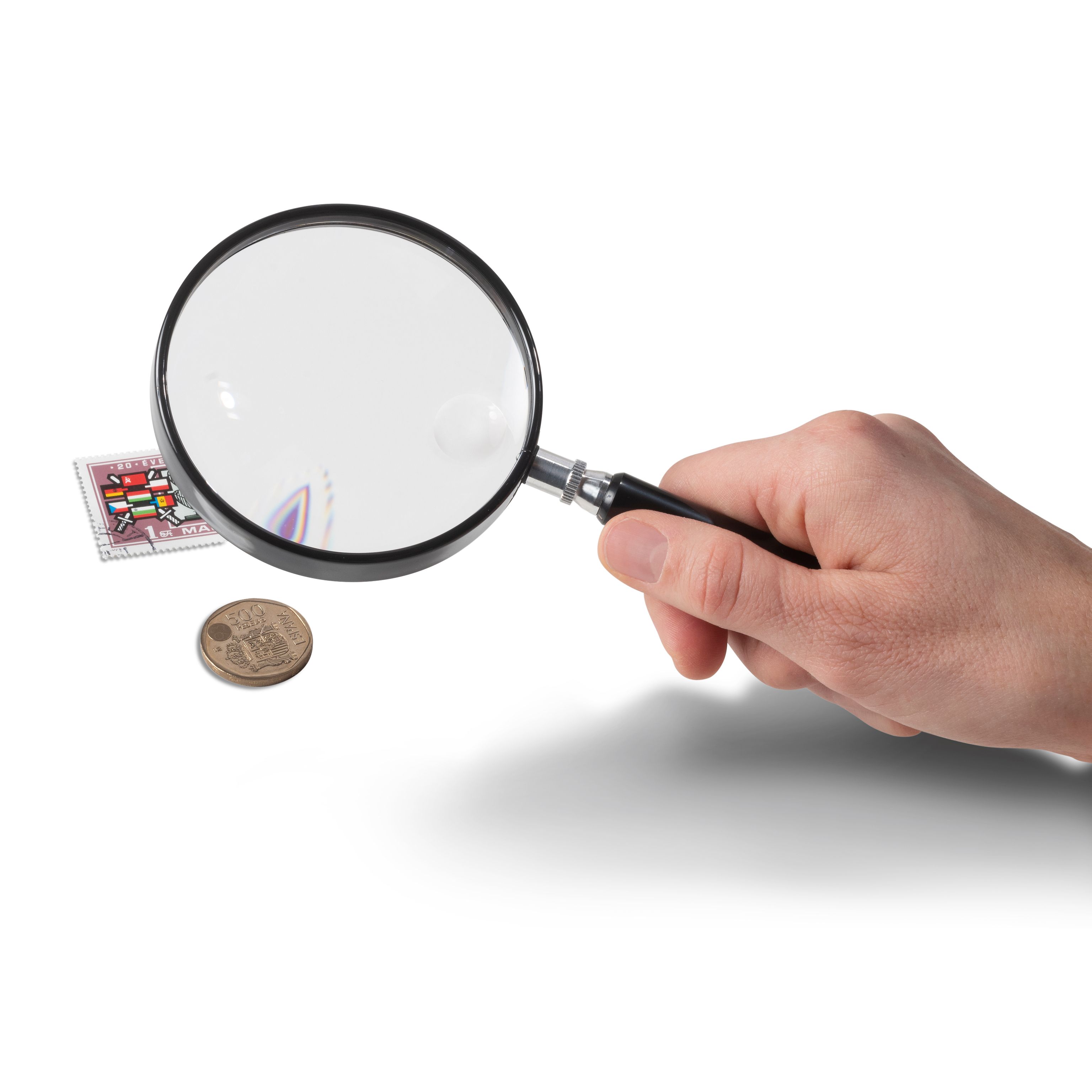 SE MH7005B 5X Handheld Magnifier with 2 Glass Lens Dia.