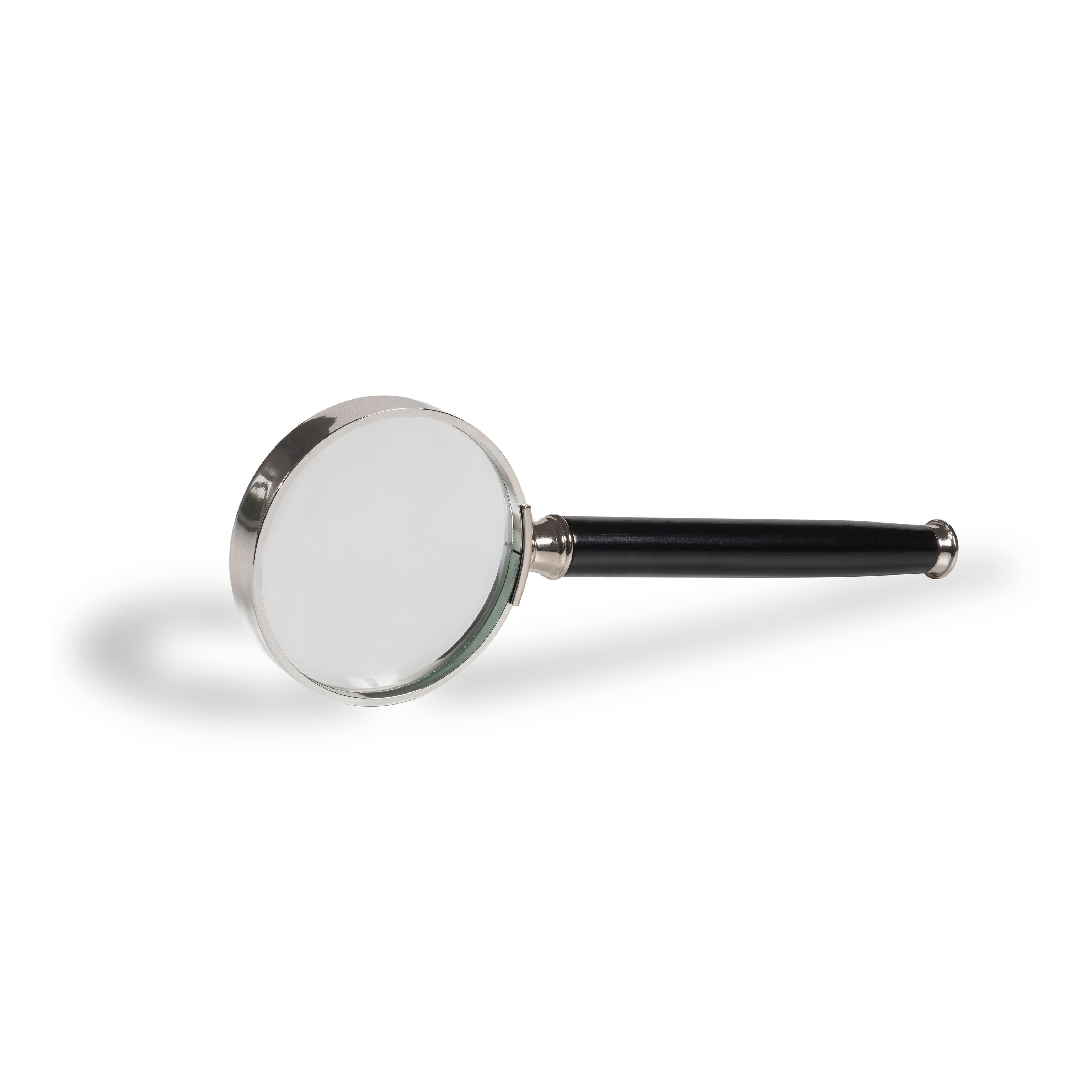 Large Magnifying Glass with Ebonized Handle