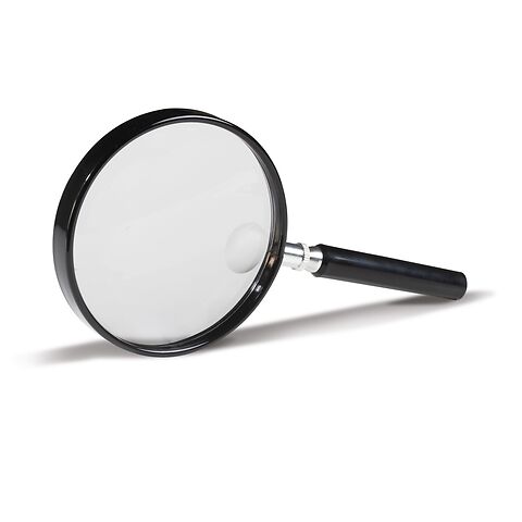 Magnifying Glass Handheld, 2.5x magnification at lighthouse.us