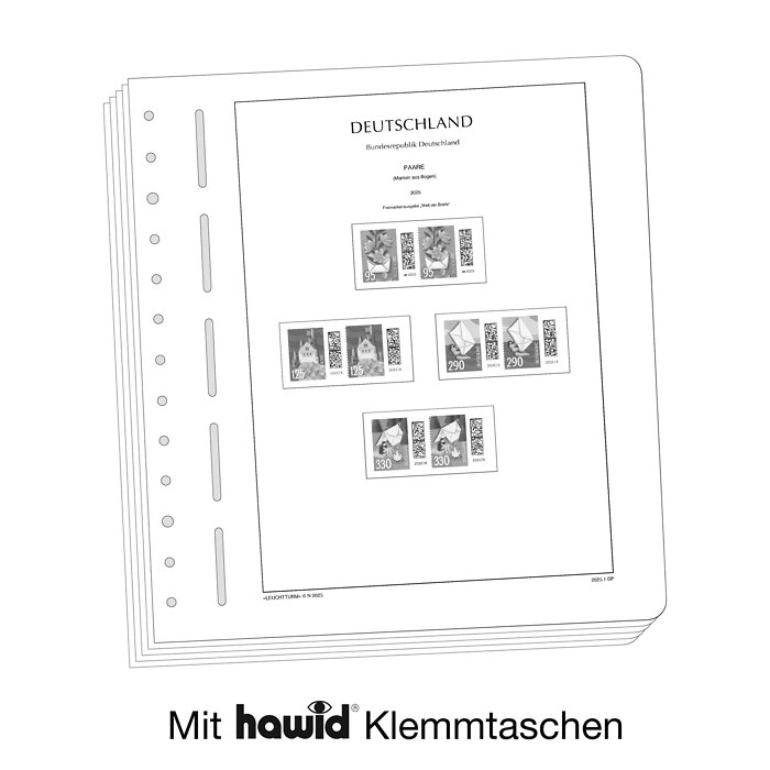 Lighthouse supplement with stamp mounts Federal Republic of Germany 2025