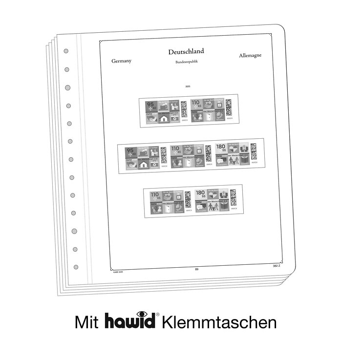 KABE OF Supplement Federal Republic of Germany combinations 2025