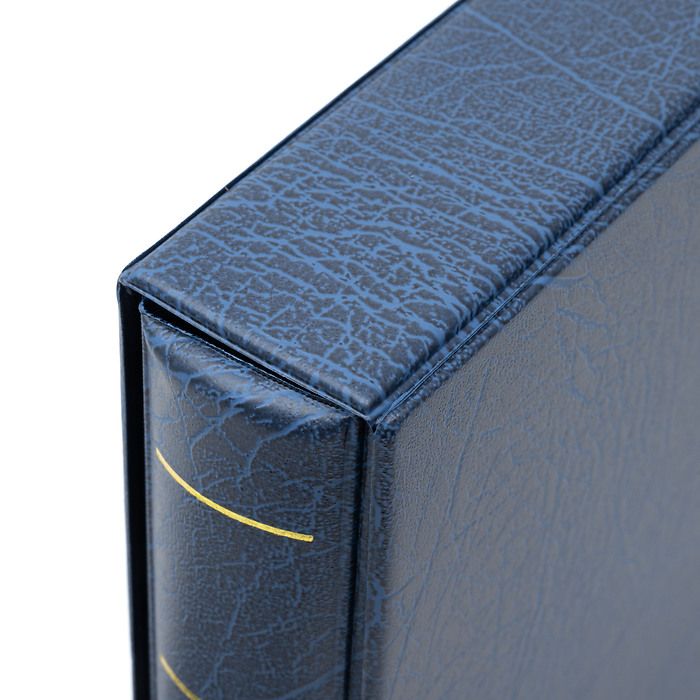 OPTIMA F Binder including slipcase, blue