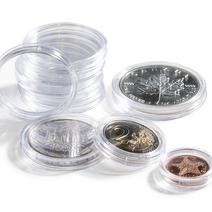 Coin Capsules inner diameter 24.5 mm (100-pack)