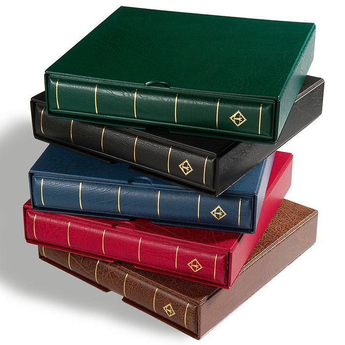 LIGHTHOUSE 'PERFECT' Turn-bar Binder, including slipcase, green