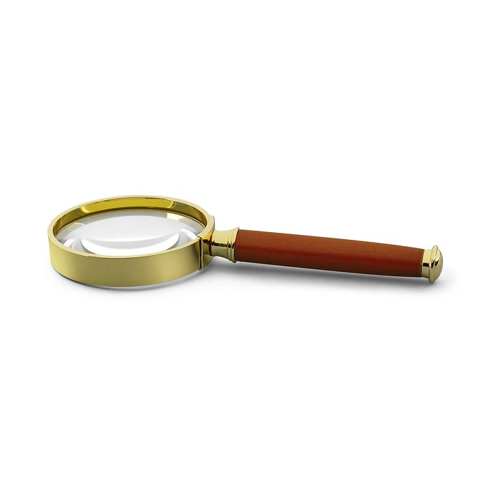 Magnifying Glass with Rosewood Handle, 3x magnification