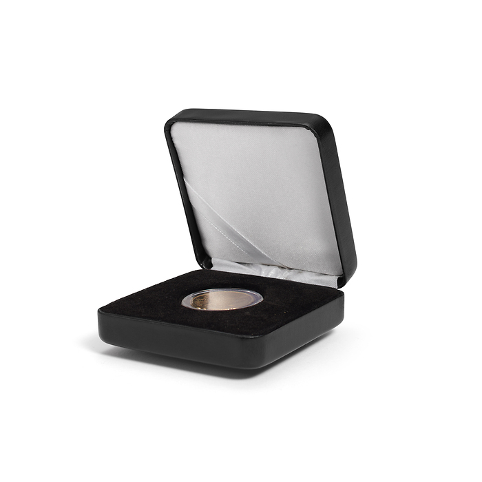 NOBILE Single Coin Box with compartment up to Ï 28 mm