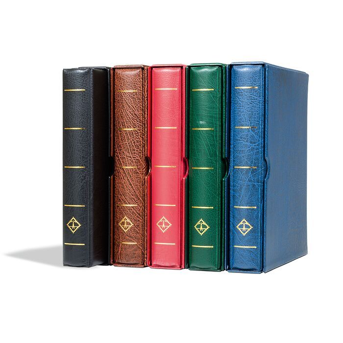 OPTIMA F Binder including slipcase, brown