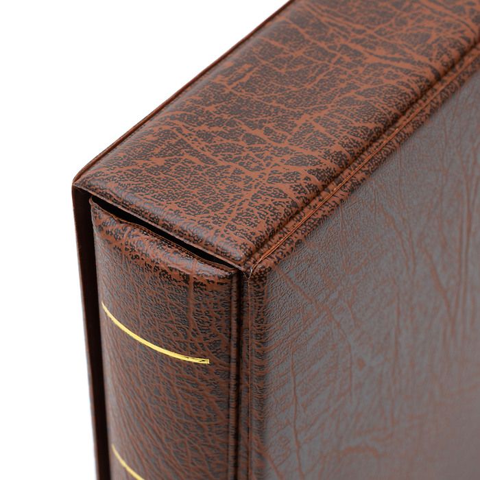 OPTIMA F Binder including slipcase, brown