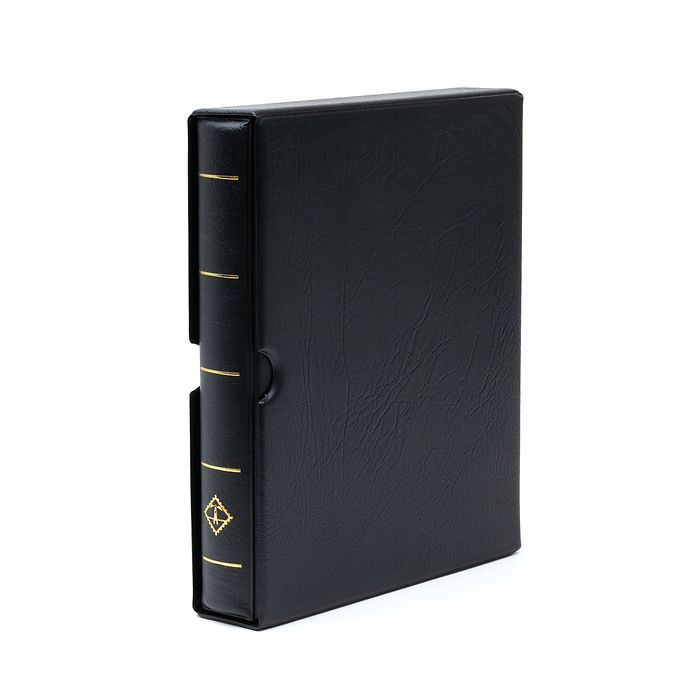 OPTIMA F Binder including slipcase, black