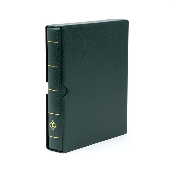 OPTIMA F Binder including slipcase, green