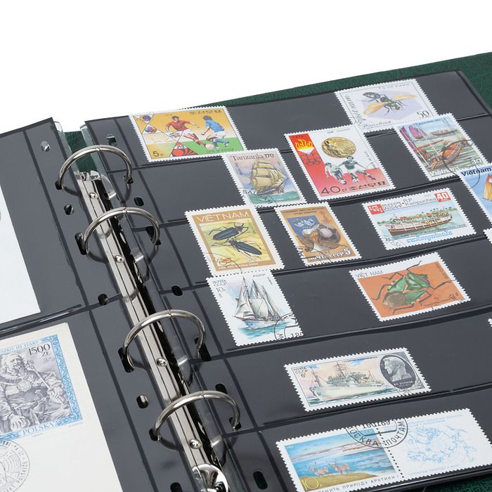 OPTIMA F Binder including slipcase, green