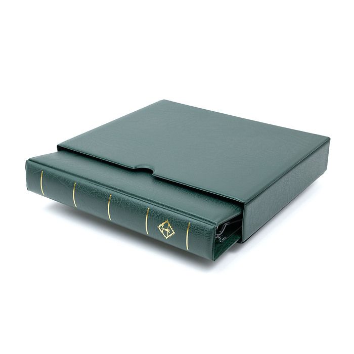 OPTIMA F Binder including slipcase, green