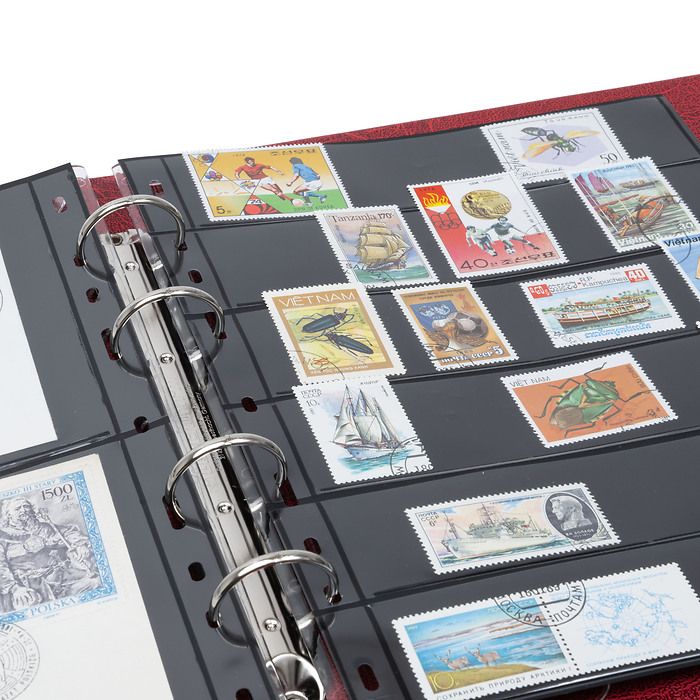 OPTIMA F Binder including slipcase, red