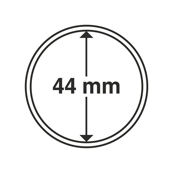 Coin Capsules inner diameter 44 mm (10-pack)
