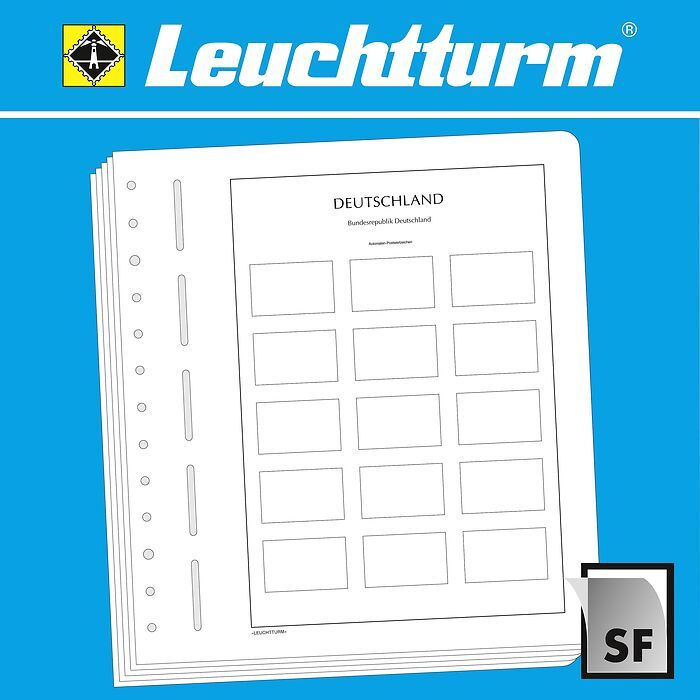 LIGHTHOUSE Blank Sheets for ATM 'Kl³ssendorf' type, BRD