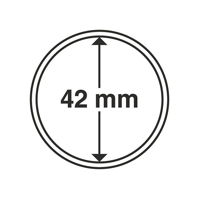 Coin Capsules inner diameter 42 mm (10-pack)