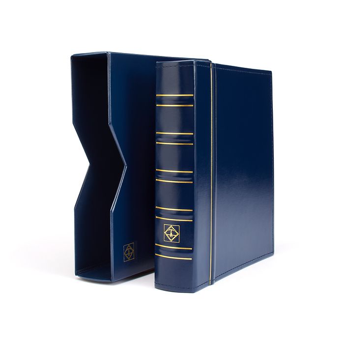 OPTIMA-Classic Coin Album including slipcase, blue