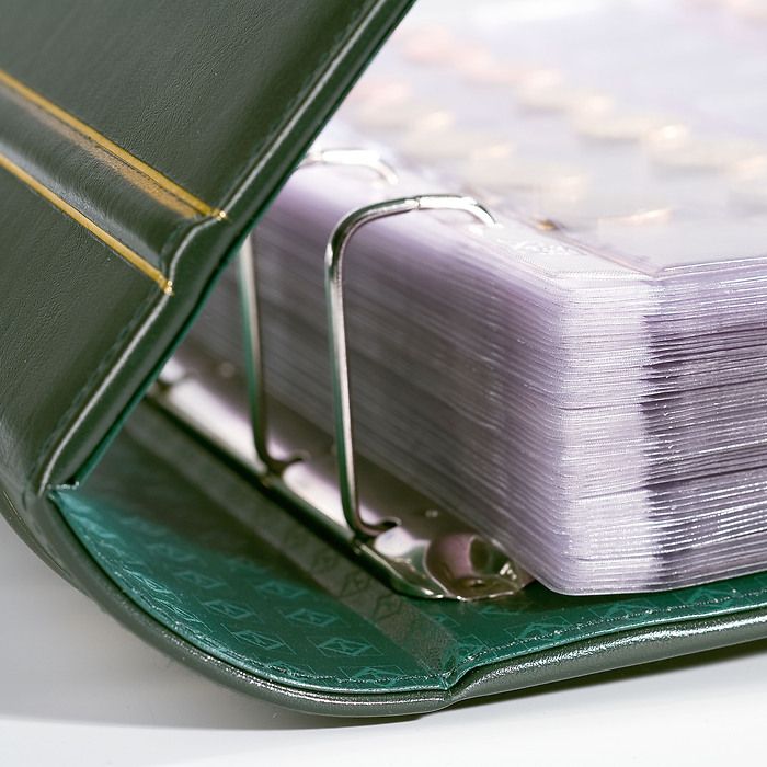 OPTIMA G Classic Binder, including slipcase, with extra-large capacity, blue