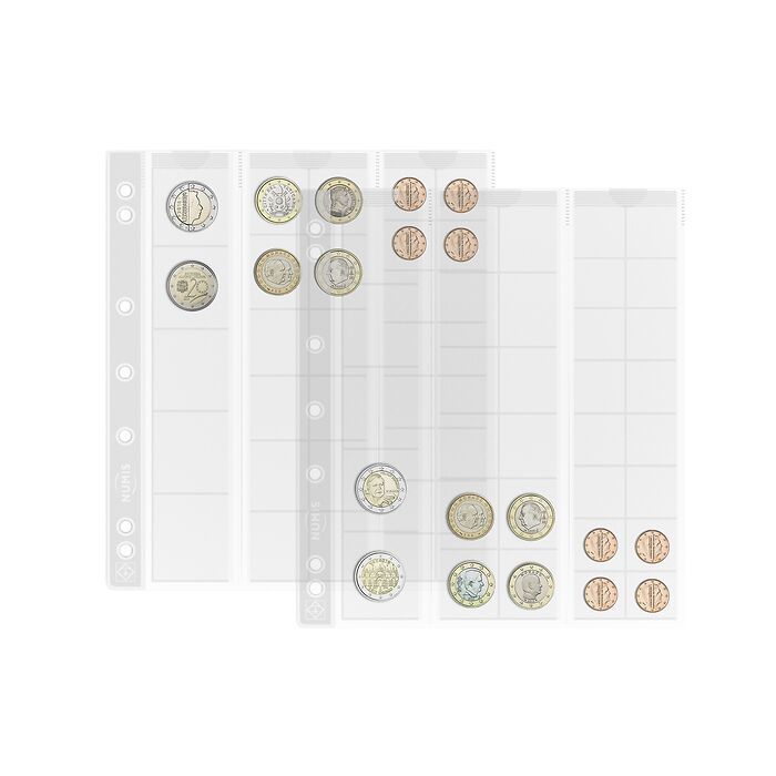 NUMIS Coin Sheets 33 spaces for misc. Ï