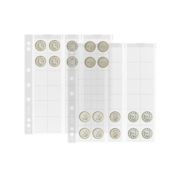 NUMIS Coin Sheets 30 spaces up to 25 mm Ï