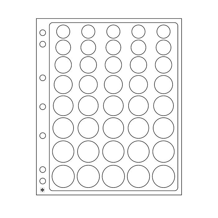 ENCAP Clear Pages for EURO Sets in Capsules