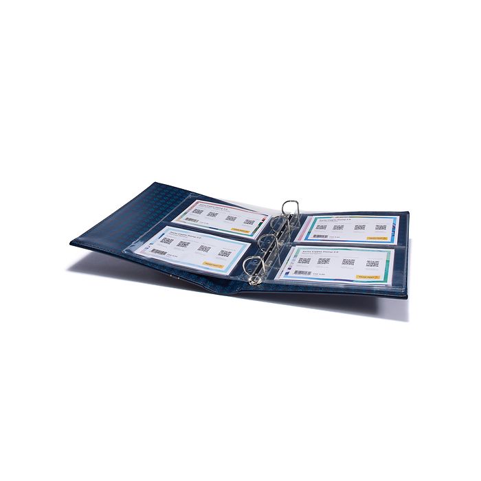 VARIO Classic binder including slipcase, blue